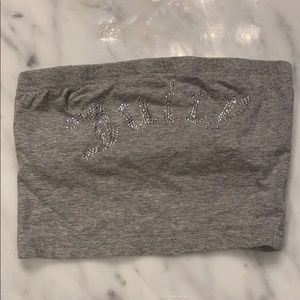 JUICY Bandeau crop top